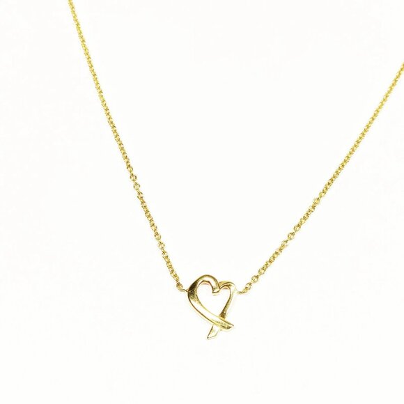 Tiffany and Co. Necklace Loving Heart Picasso Gold 499-052925